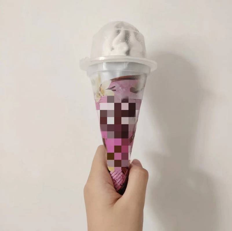 ice cream cone plastic lid(1)